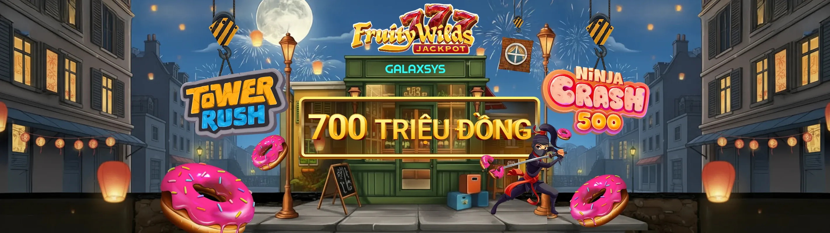 Giao diện ứng dụng King288 trên điện thoại di động với các trò chơi cá cược nổi bật